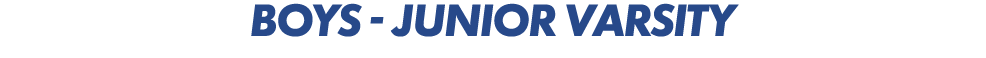 boys - junior varsity