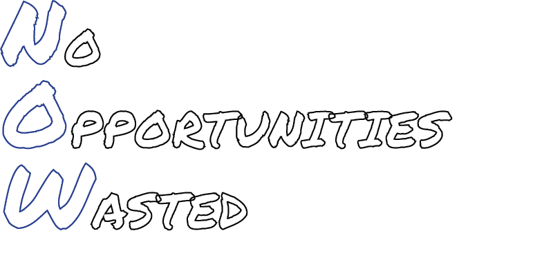 NO Opportunities wasted