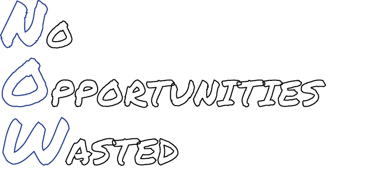 NO Opportunities wasted