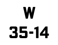 W 35-14