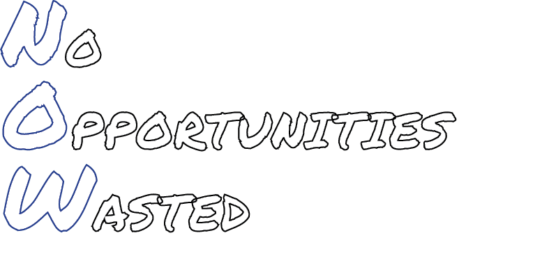 NO Opportunities wasted