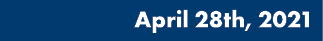 April 28th, 2021