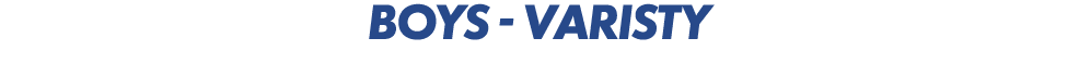 boys varisty
