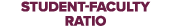student faculty ratio