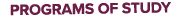 programs of study