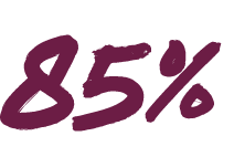 85%