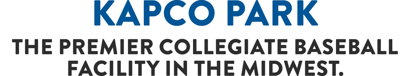 kapco park The premier collegiate baseball facility in the Midwest.