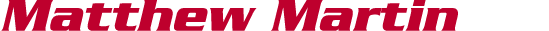 Matthew Martin