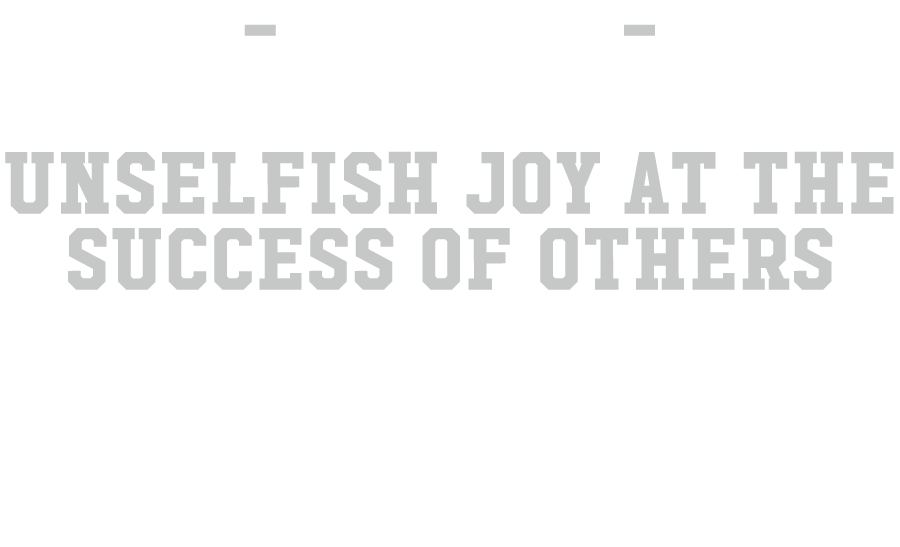  mutida Unselfish joy at the success of others