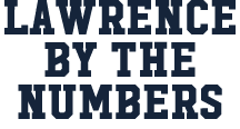 Lawrence by the numbers 