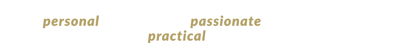 To provide an educational experience that is personal in approach, passionate in application and practical in impact.
