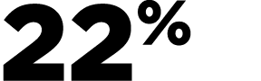 22%