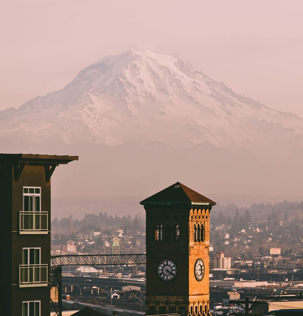 Downtown Tacoma on Wednesday, Jan. 15, 2014. (Photo/John Froschauer)