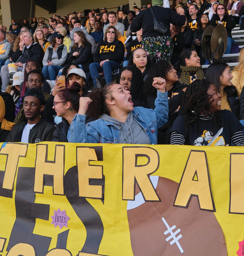 PLU homecoming football against Lewis and Clark, Saturday, Oct. 5, 2019. (Photo: John Froschauer/PLU)