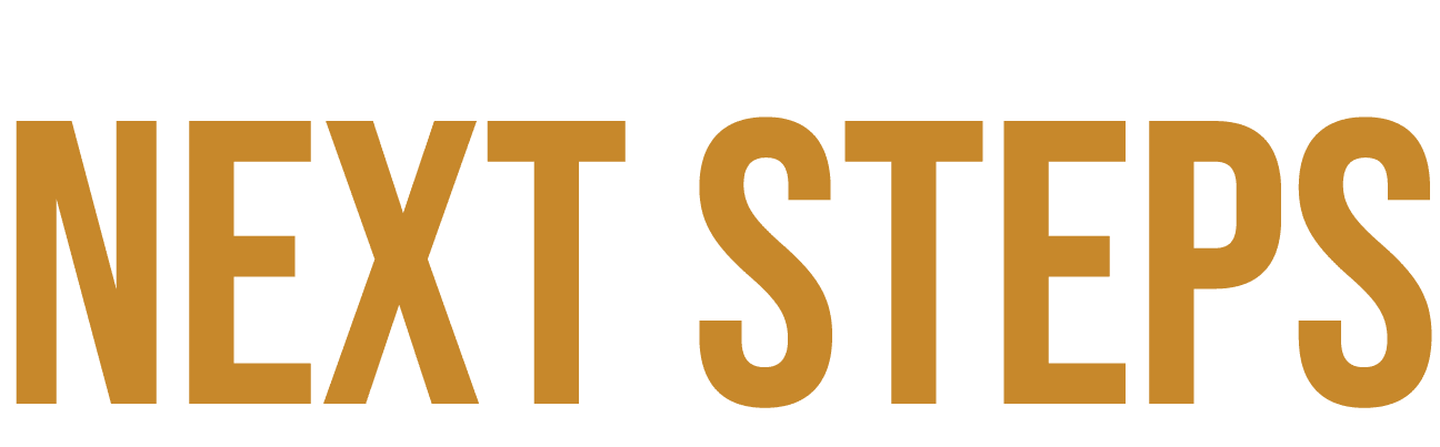 next steps