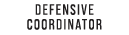 defensive coordinator