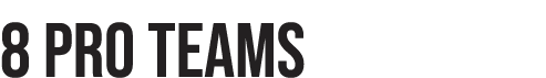 8 pro teams