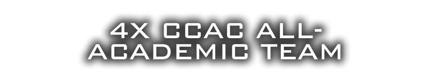 4x CCAC All- Academic Team