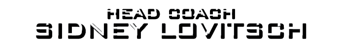 Head Coach SIDNEY LOVITSCH
