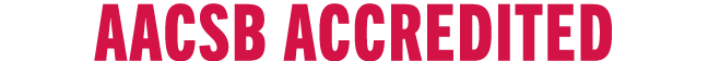 AACSB ACCREDITED