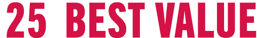 25 BEST VALUE