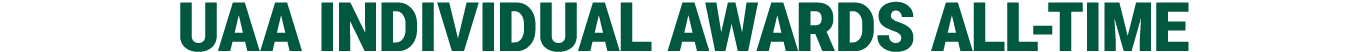 uaa individual awards all time