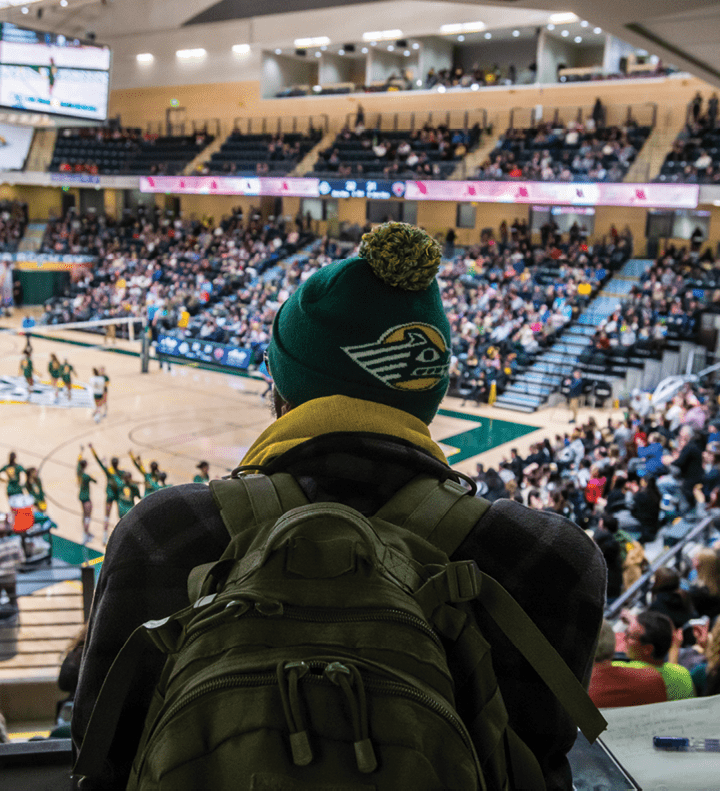 UAA Seawolves Volleyball beats Central Washington in front of largest regular-season crowd in NCAA Div. II volleyball history – 3,888 – Saturday night at the Alaska Airlines Center.