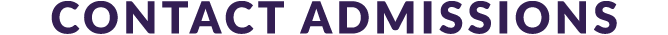 contact admissions