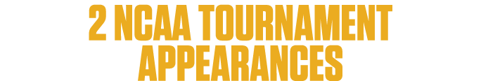 2 NCAA Tournament appearances
