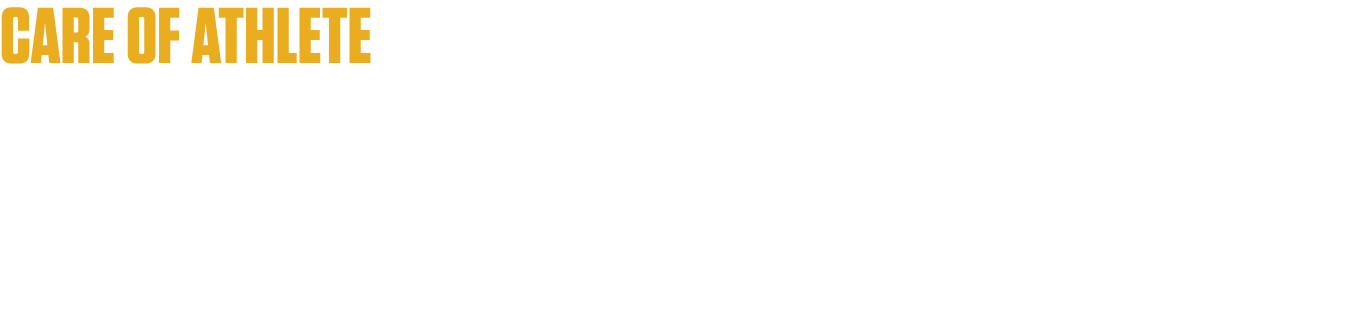 care of athlete - 3 full-time athletic trainers - 1 trainer assigned to men s soccer - full-time strength & condition   