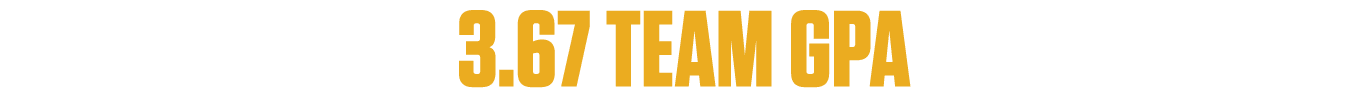 3.67 TEAM GPA