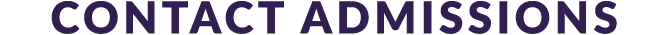 contact admissions