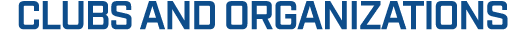 clubs and organizations