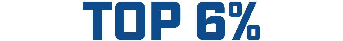top 6%