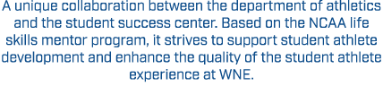 A unique collaboration between the department of athletics and the student success center. Based on the NCAA life ski...