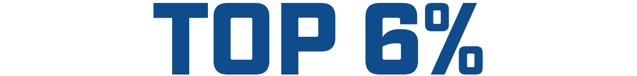 top 6%