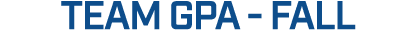 team gpa fall