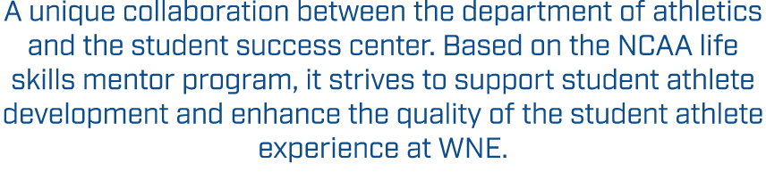 A unique collaboration between the department of athletics and the student success center. Based on the NCAA life ski...