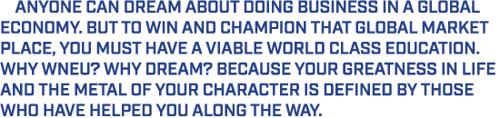 Anyone can dream about doing business in a global economy. But to win and Champion that global market place, you mus...
