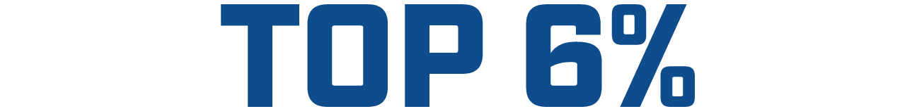 top 6%