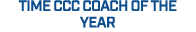 time CCC Coach of the Year